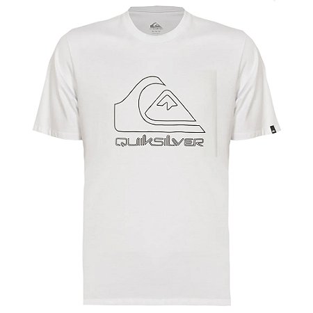 Camiseta Quiksilver New Tour WT25 Masculina Branco