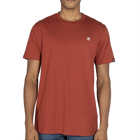 Camiseta Element Mini Emb WT25 Masculina Vinho
