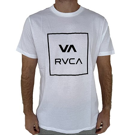 Camiseta RVCA VA All The Way WT25 Masculina Branco