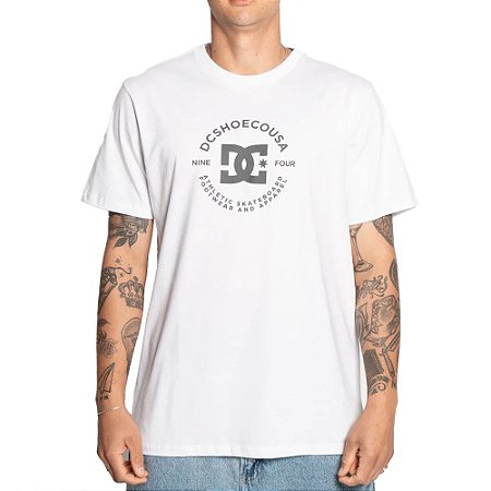 Camiseta DC Shoes Star Pilot WT25 Masculina Branco