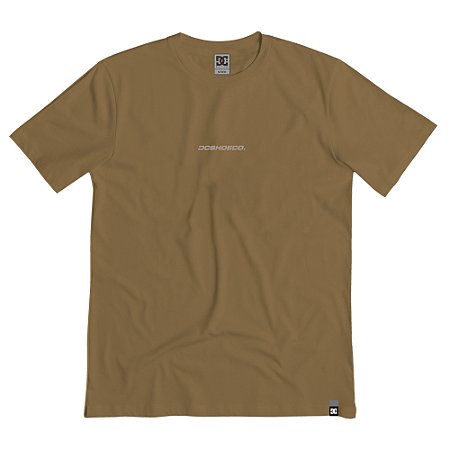 Camiseta DC Shoes Baseline WT25 Masculina Marrom