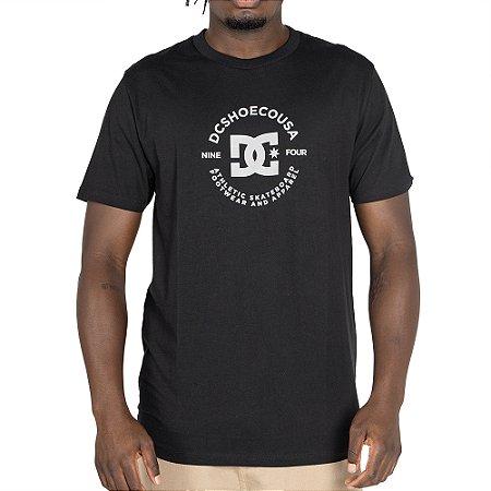 Camiseta DC Shoes Star Pilot Plus Size WT25 Masculina Preto