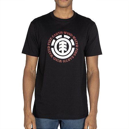 Camiseta Element Seal WT25 Masculina Preto