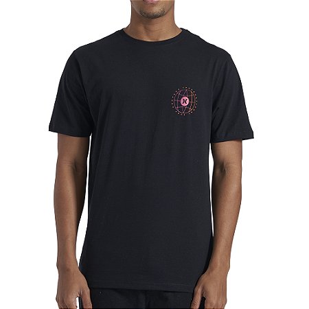 Camiseta Hurley Level WT25 Masculina Preto
