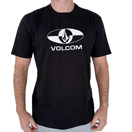 Camiseta Volcom Masonite WT25 Masculina Preto