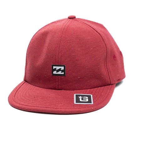 Boné Billabong Aba Reta Icon Patch WT25 Vermelho