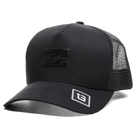 Boné Billabong Aba Curva Podium Trucker WT25 Preto