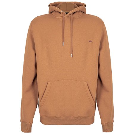 Moletom Quiksilver Canguru Embroidery W25 Masculino Mostarda