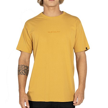 Camiseta Quiksilver Mini Omni WT25 Masculina Caqui