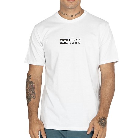 Camiseta Billabong United WT25 Masculina Branco