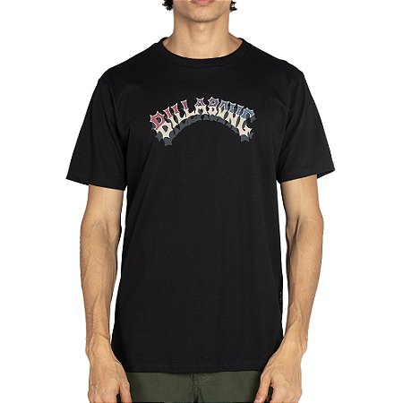 Camiseta Billabong Short Sands WT25 Masculina Preto