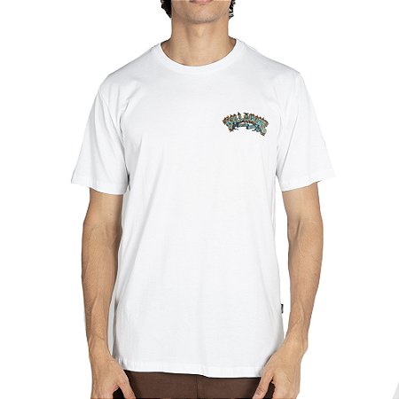Camiseta Billabong Lord Arch WT25 Masculina Branco