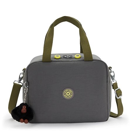 Lancheira Kipling Miyo Back to Grey