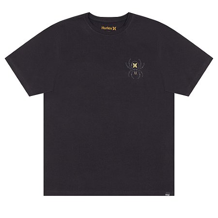 Camiseta Hurley Spider WT25 Masculina Preto
