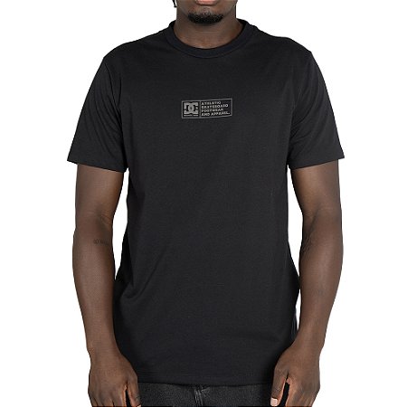 Camiseta DC Shoes Density Zone WT25 Masculina Preto