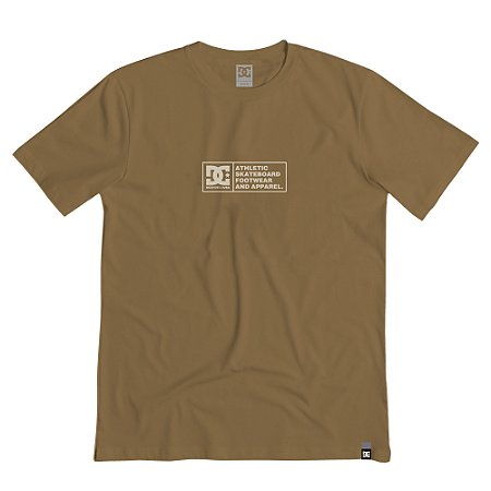 Camiseta DC Shoes Density Zone WT25 Masculina Marrom