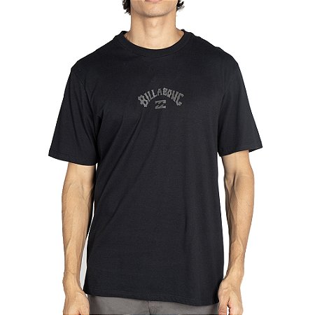 Camiseta Billabong Mid Arch WT25 Masculina Preto