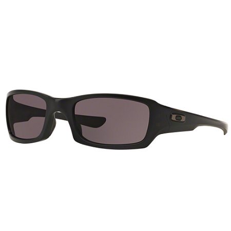 Óculos de Sol Oakley Fives Squared Matte Black Warn Grey