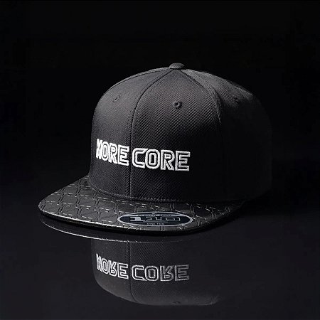 Boné MCD Aba Reta Fitão 1.10 3 Flexfit WT25 Preto