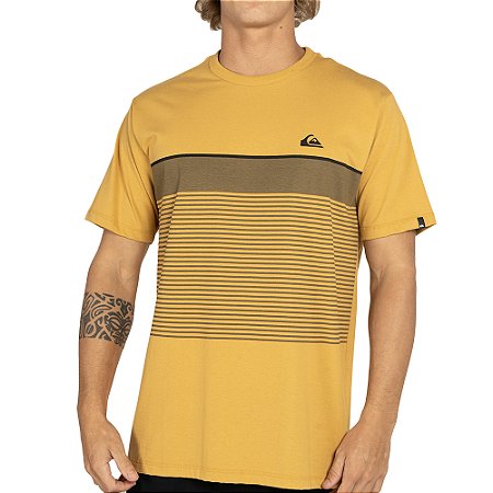 Camiseta Quiksilver Tijuana WT25 Masculina Caqui