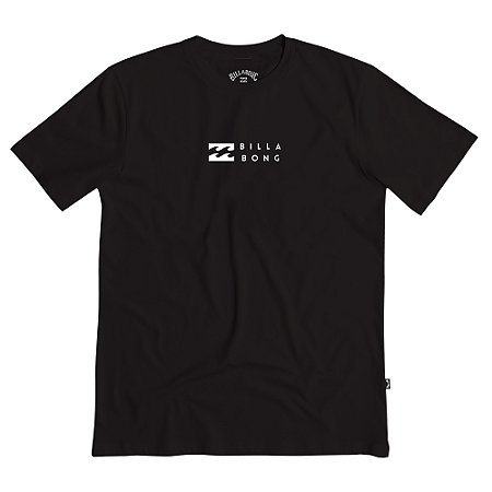 Camiseta Billabong United Plus Size WT25 Masculina Preto