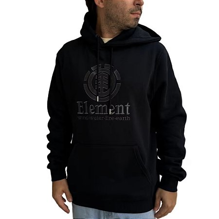 Moletom Element Canguru Vertical WT25 Masculino Preto