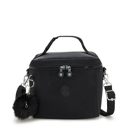Lancheira Kipling Graham Python Embossed