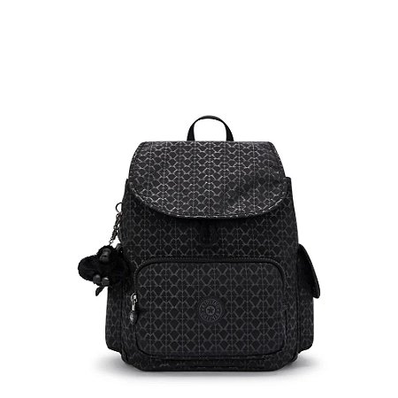 Mochila Kipling City Pack S Signature Emb