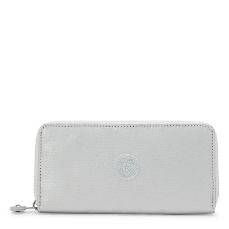 Carteira Kipling Money World New Bright Met
