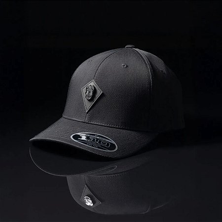 Boné MCD Aba Curva Snapback Flexfit WT25 Preto