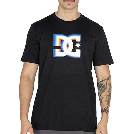 Camiseta DC Shoes Tracer Star WT25 Masculina Preto