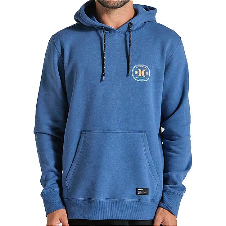 Moletom Hurley Canguru Bottle WT25 Masculino Marinho