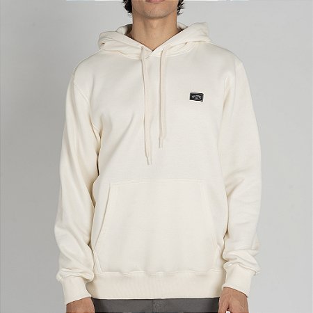 Moletom Billabong Canguru Small Arch Patch WT25 Off White