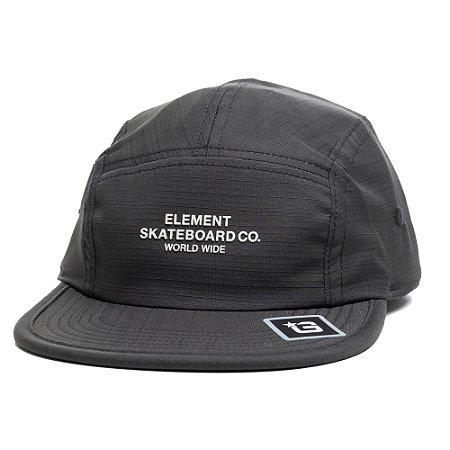 Boné Element Aba Reta Skatepanel WT25 Preto