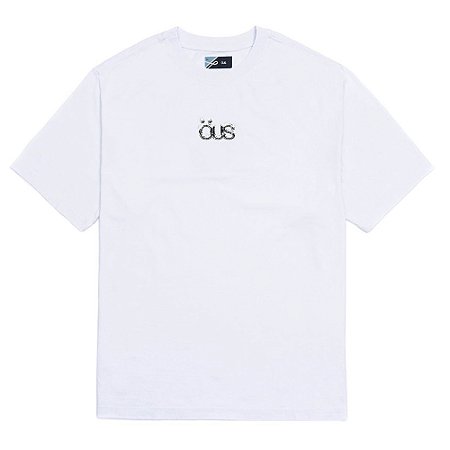 Camiseta OUS Cromo Industrial Masculina Branco