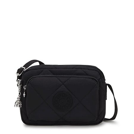 Bolsa Kipling Abanu M Zip Cosmic Black Ql