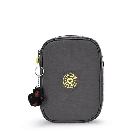 Estojo Kipling 100 Pens Back to Grey