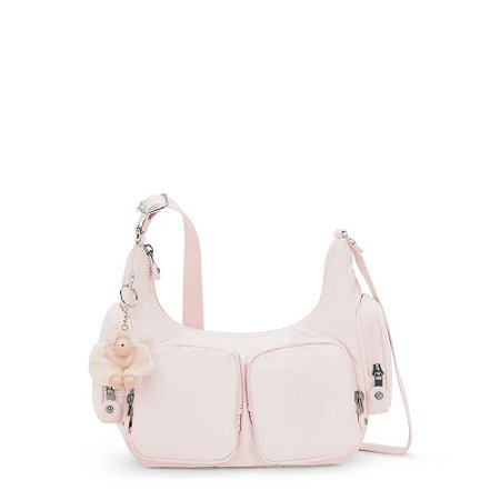 Bolsa Kipling Rikka S Pink Shine