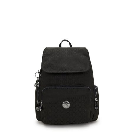 Mochila Kipling City Zip S Black Sign JQ