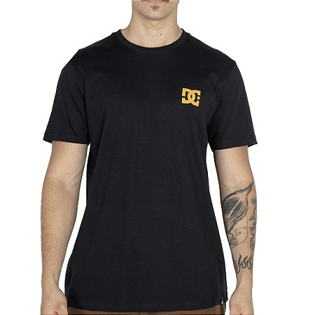 Camiseta DC Shoes Backstripe WT25 Masculina Preto