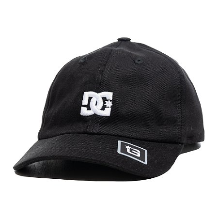 Boné DC Shoes Aba Curva Benchwarmer Strapback WT25 Preto