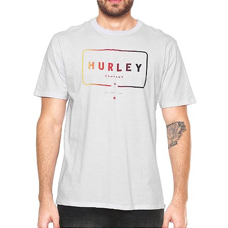 Camiseta Hurley Silk Mixed Up Branca