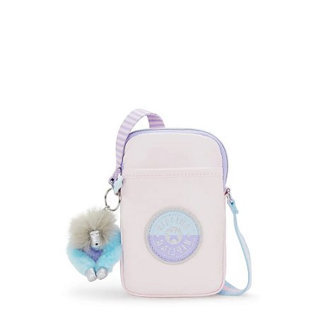 Bolsa Kipling Tally Sea Pink Met C