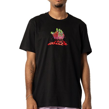 Camiseta Lost Raised To Be Lost SM26 Masculina Preto