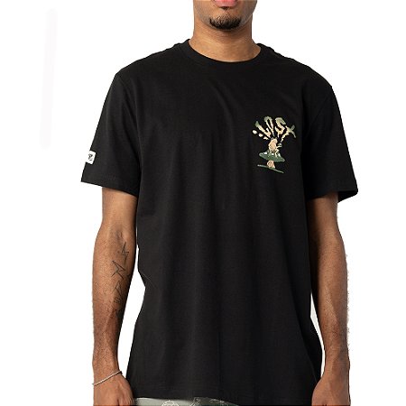 Camiseta Lost Fantastic Magic Tea SM26 Masculina Preto