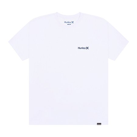 Camiseta Hurley Classic Oversize SM26 Masculina Branco