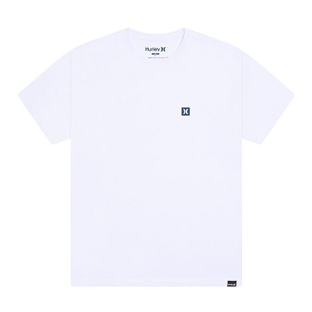 Camiseta Hurley Mini Icon II SM26 Masculina Branco
