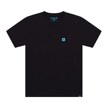 Camiseta Hurley Mini Icon II SM26 Masculina Preto