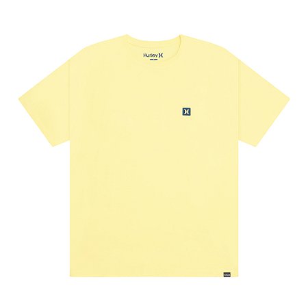 Camiseta Hurley Mini Icon II SM26 Masculina Amarelo