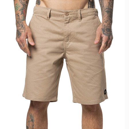 Bermuda RVCA All Time Coastal WT24 Masculina Caqui